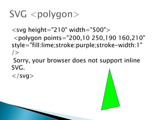 Html5 SVG | PPTX
