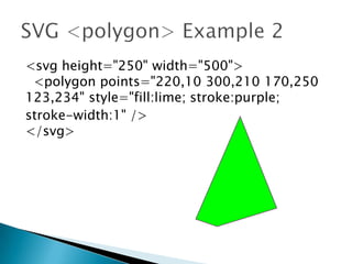 Html5 SVG | PPTX