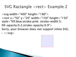 Html5 SVG | PPT