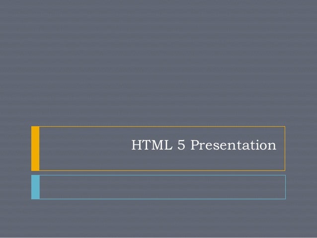 How to make html presentation image