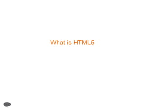 What is HTML5