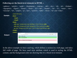 Field Set Header html5 project.pptx