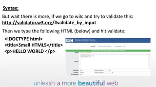 Html 5 Revolution | PPTX