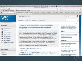 W3C
 