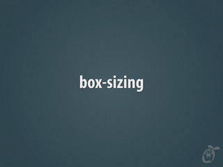 box-sizing
 