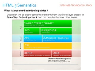 Html5 semantics | PDF | Web Design and HTML | Internet