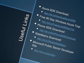HTML5, Silverlight & Kinect