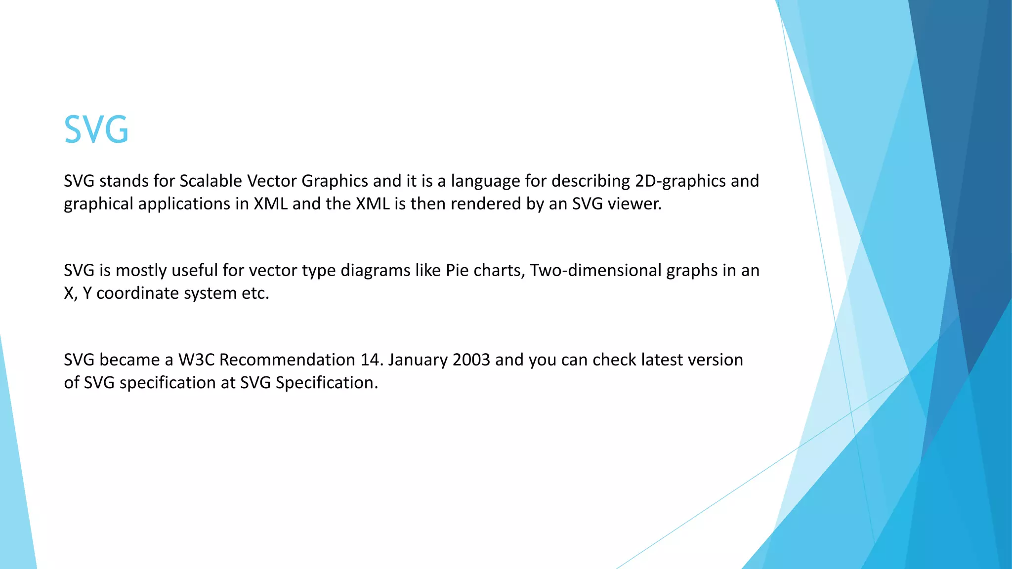 Html 5 svg | PPTX