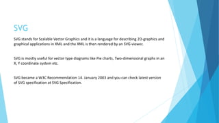 Html 5 svg | PPTX