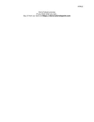Html5 tutorial | PDF