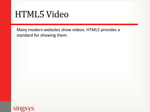Html5 tutorial for beginners | PPTX | Browsers | Computer Software and ...