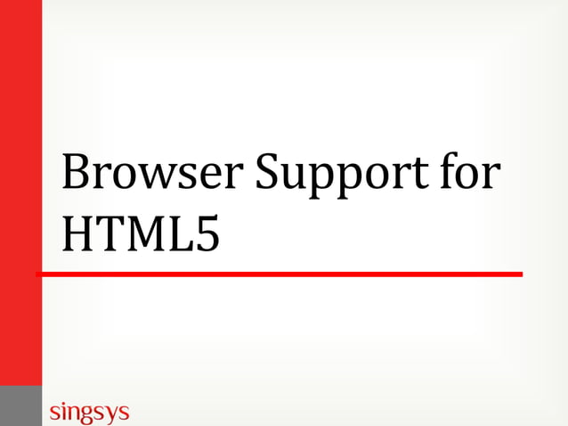 Html5 tutorial for beginners | PPTX | Browsers | Computer Software and ...
