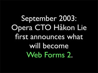 Michael(tm) Smith: HTML5 at Web Directions South 2008