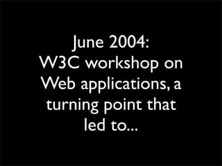 Michael(tm) Smith: HTML5 at Web Directions South 2008