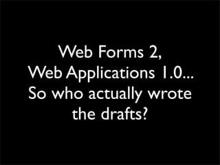 Michael(tm) Smith: HTML5 at Web Directions South 2008
