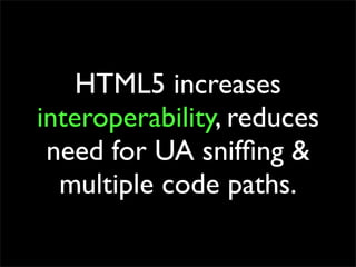 Michael(tm) Smith: HTML5 at Web Directions South 2008