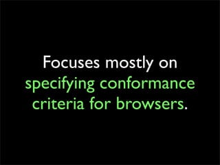 Michael(tm) Smith: HTML5 at Web Directions South 2008