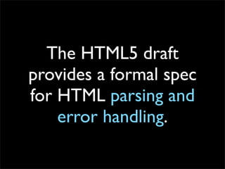 Michael(tm) Smith: HTML5 at Web Directions South 2008