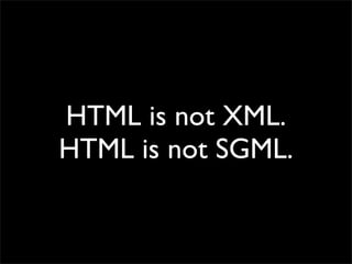 Michael(tm) Smith: HTML5 at Web Directions South 2008