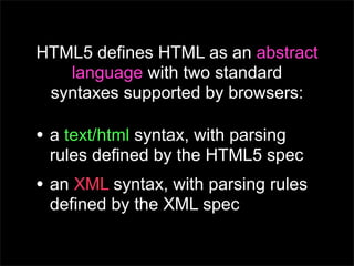 Michael(tm) Smith: HTML5 at Web Directions South 2008