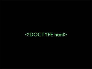 Michael(tm) Smith: HTML5 at Web Directions South 2008