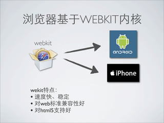 WEBKIT
    webkit




wekit
•
•     web
•     html5
 