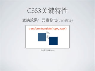 CSS3
               (translate)




   (   demo)
 
