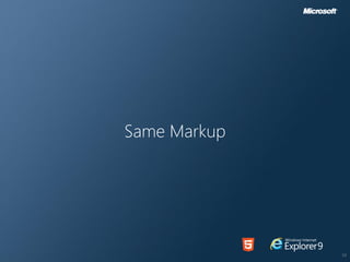 Same Markup




              16
 