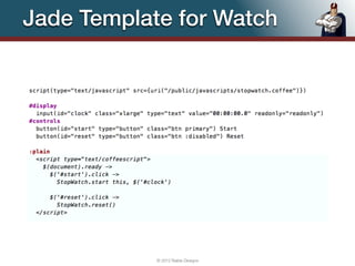Jade Template for Watch




            © 2012 Raible Designs   57
 
