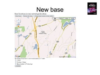 New base
 