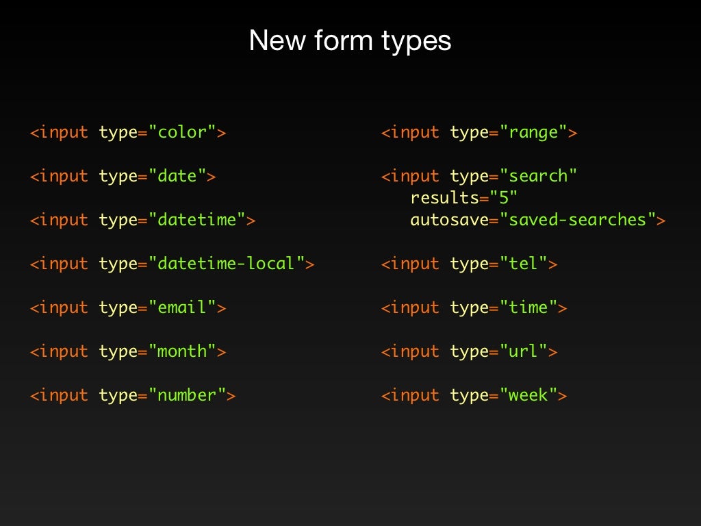 Html input Types список. Input list CSS. Type range CSS. Виды инпутов в html.