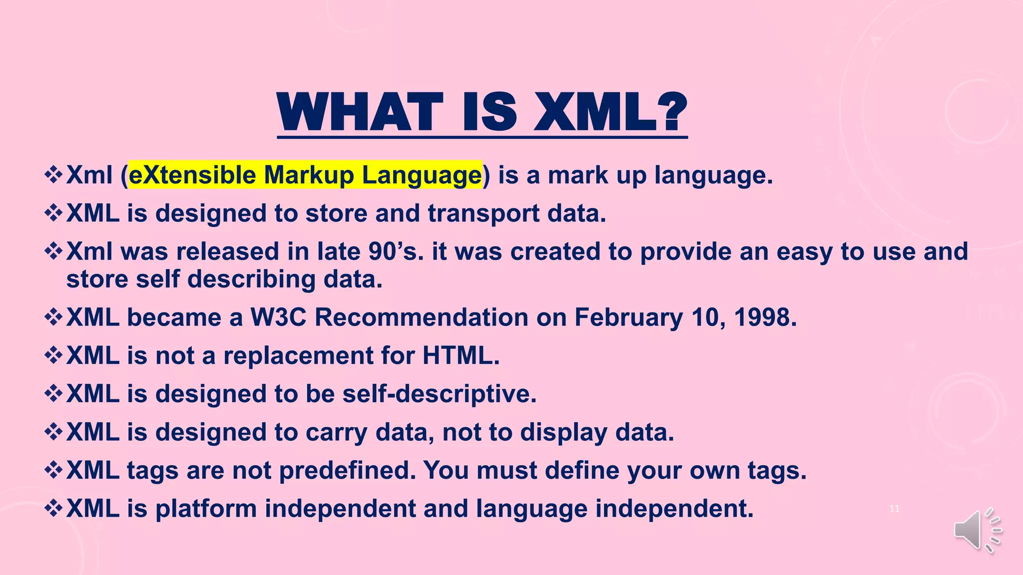 HTML AND XML ppt.pptx