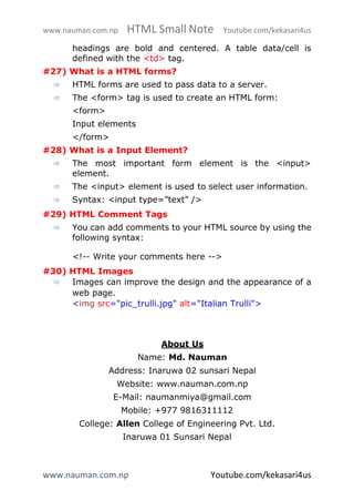 Html b smart | PDF