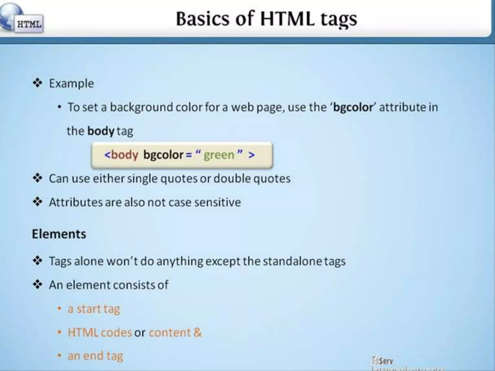 Html basic