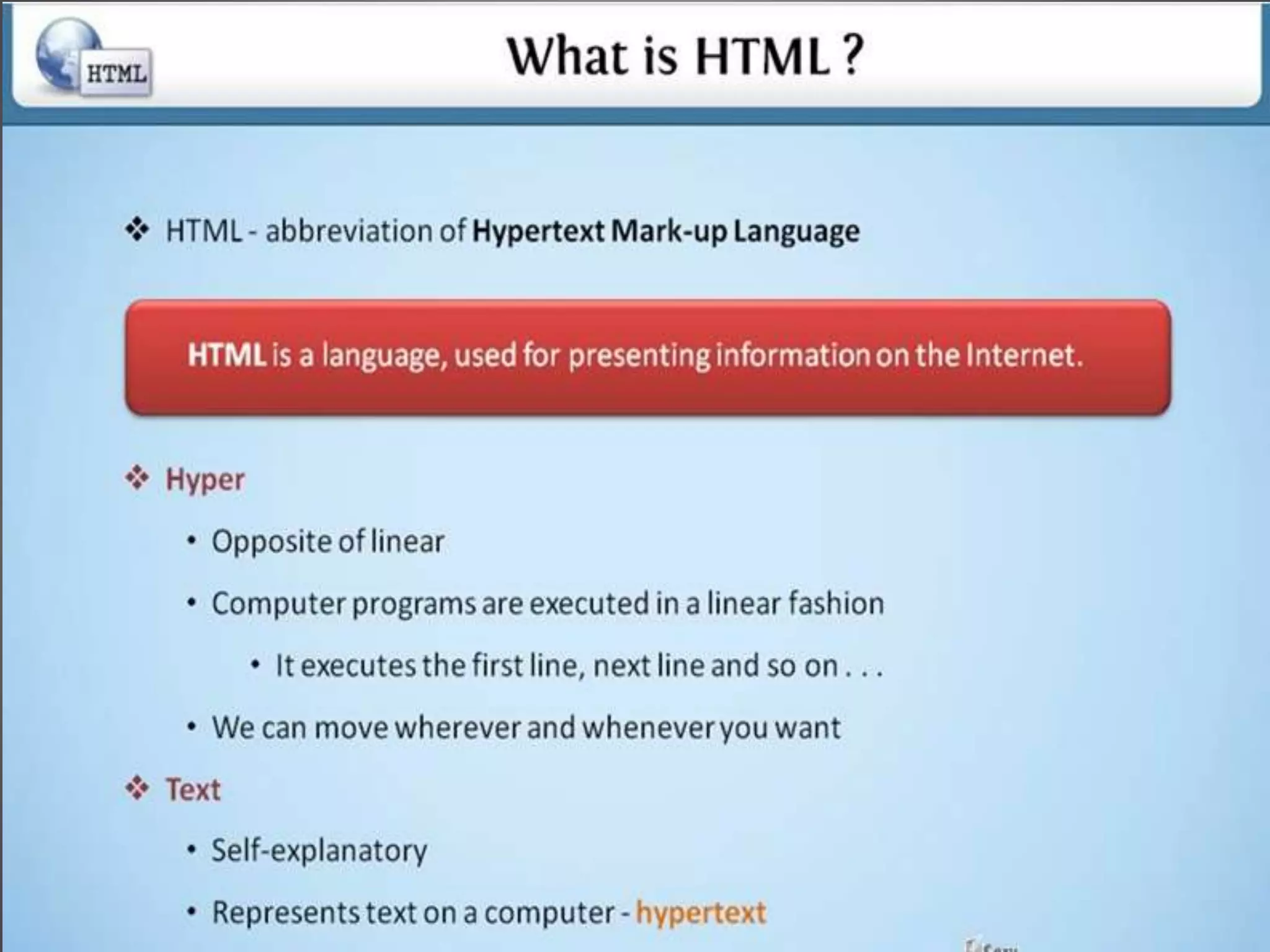 Html basic