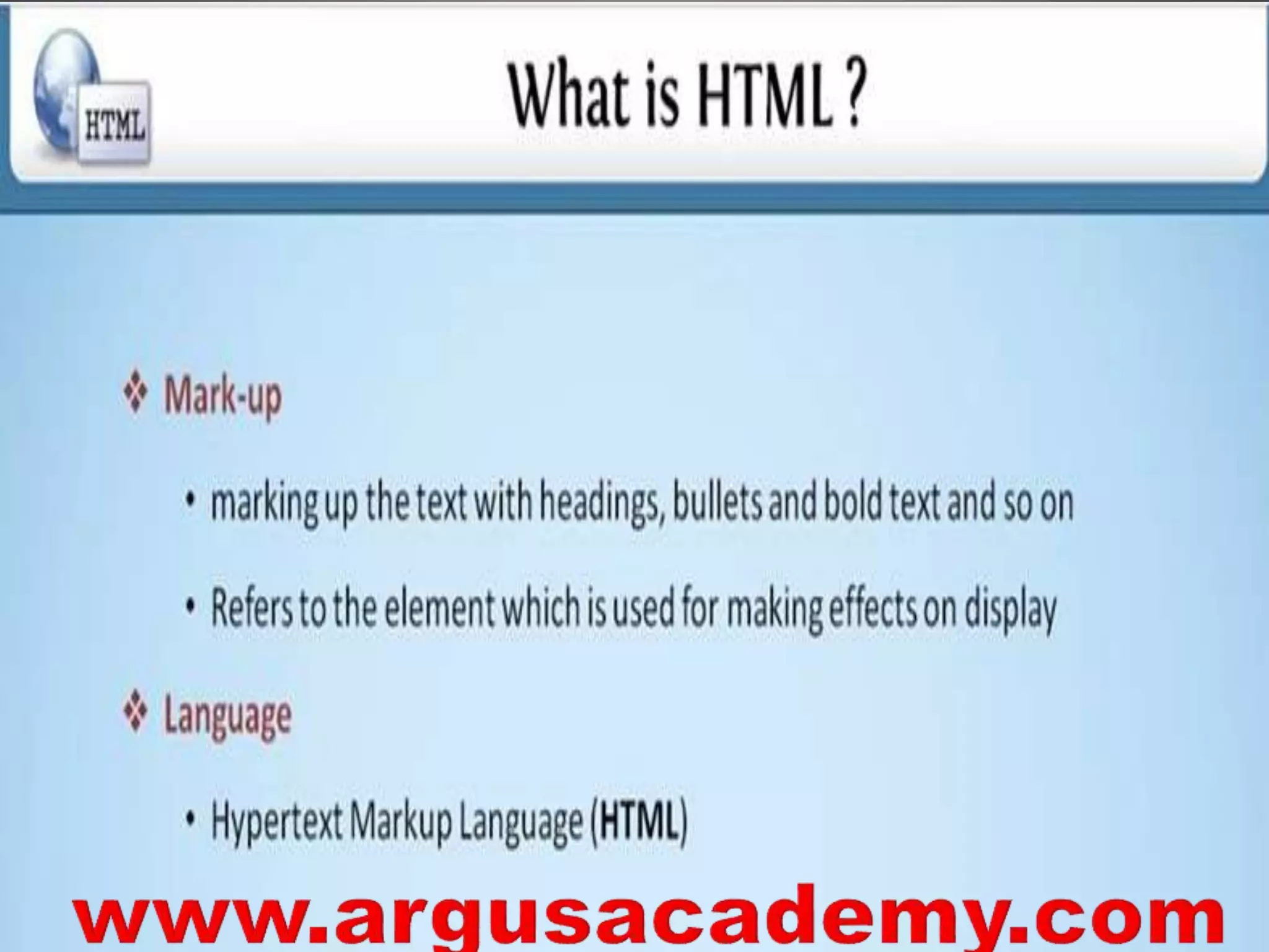 Html basic