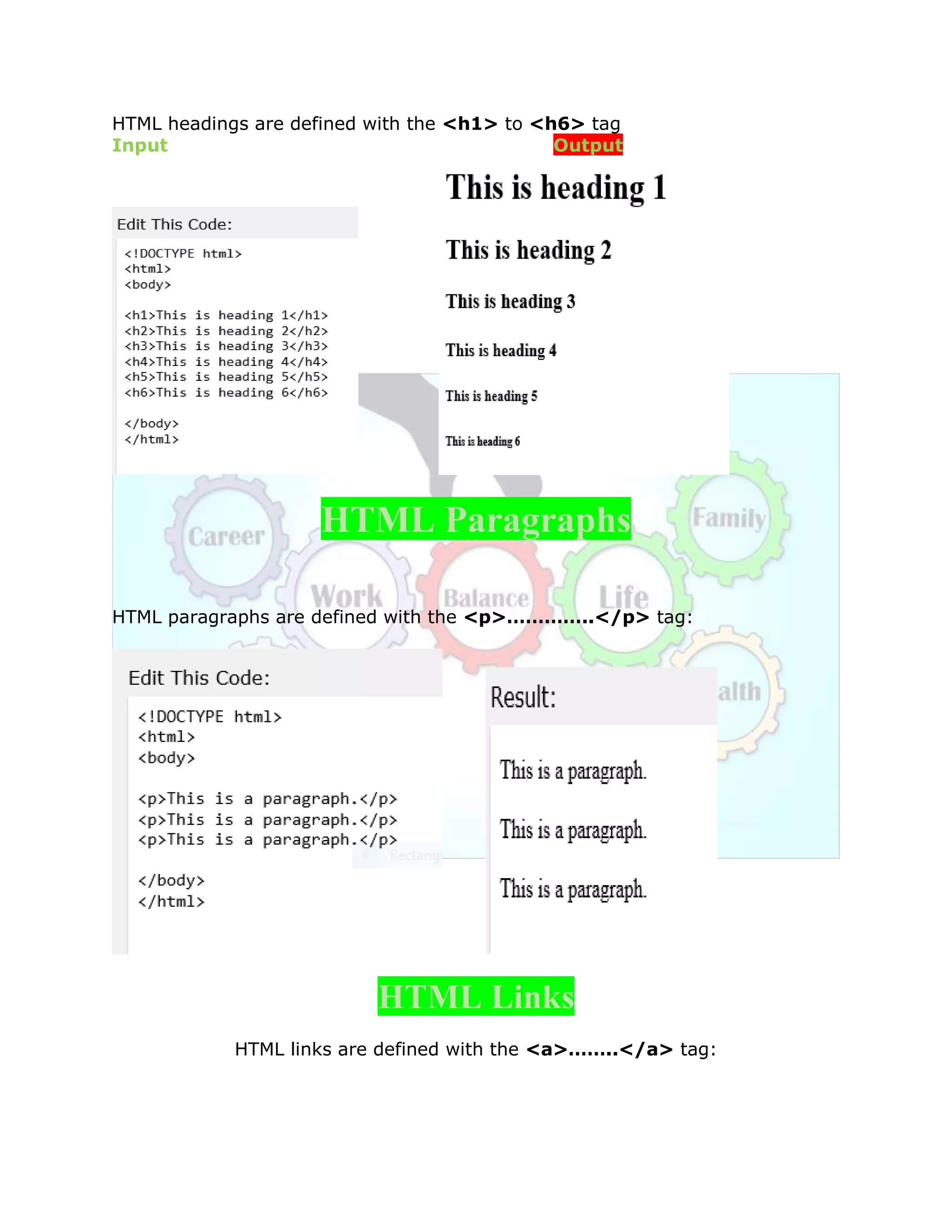 Html basic | PDF
