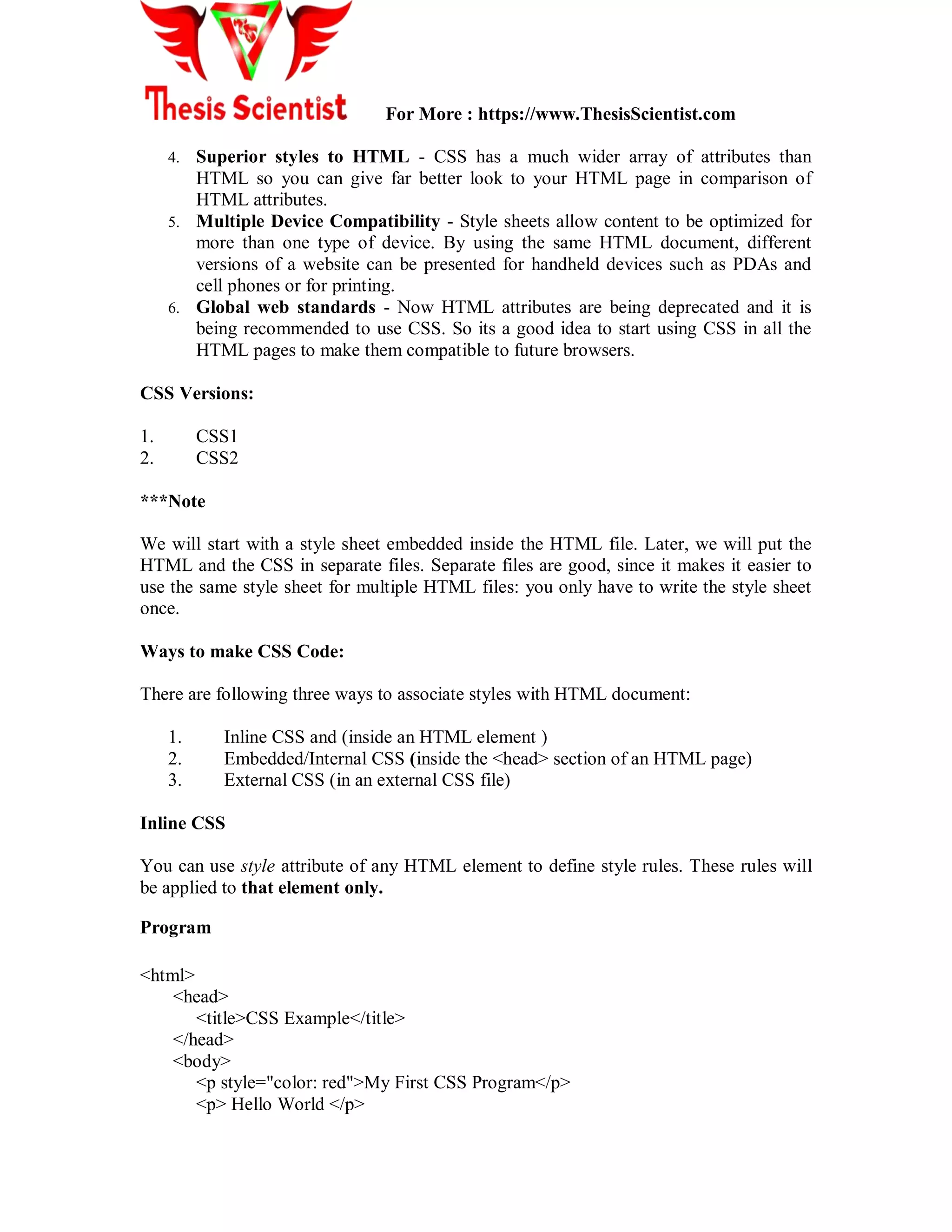 HTML guide for beginners | PDF