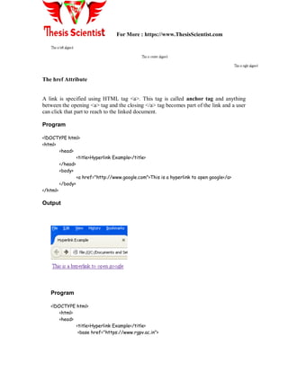 HTML guide for beginners | PDF