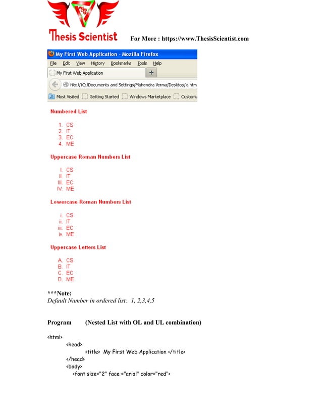 HTML guide for beginners | PDF