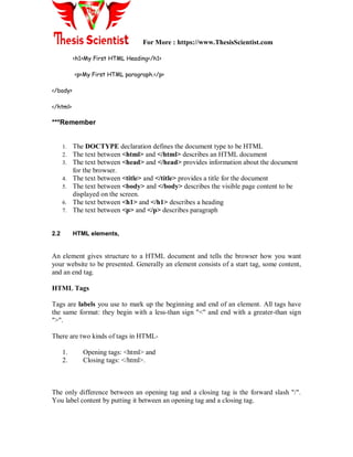 HTML guide for beginners | PDF