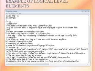 EXAMPLE OF LOGICAL LEVEL
ELEMENTS
25
 