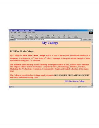 Html coding | PDF