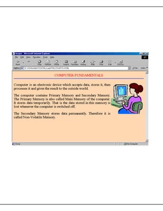 Html coding | PDF