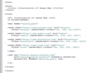 Html creating page link or hyperlink