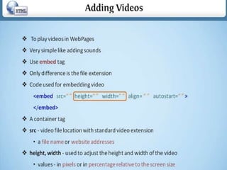 Html creating page link or hyperlink