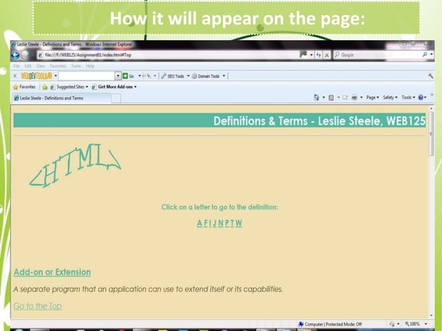 Html, CSS & Web Designing | PPTX