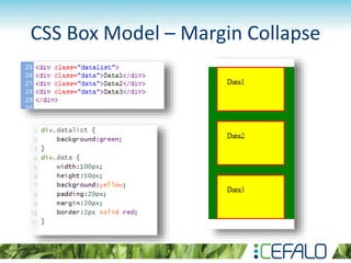 CSS Box Model – Margin Collapse
 