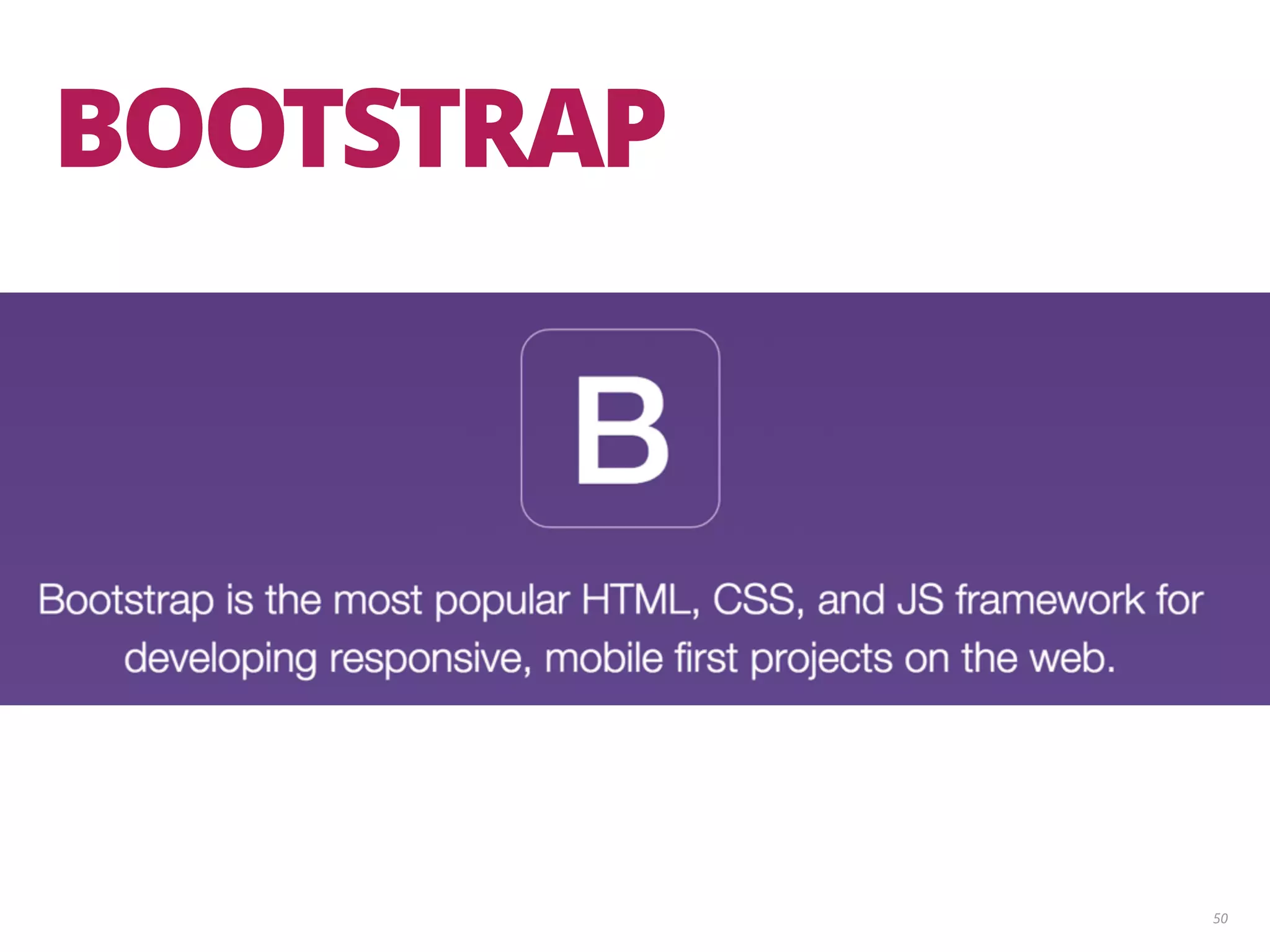 50 BOOTSTRAP 