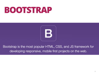 50
BOOTSTRAP
 
